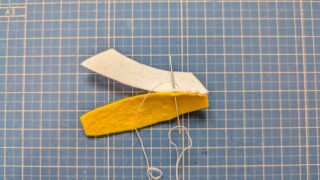 フェルトで作るバレーボール【無料型紙&作り方】手作りおままごと手芸 | *あまなつのフェルトキッチン*